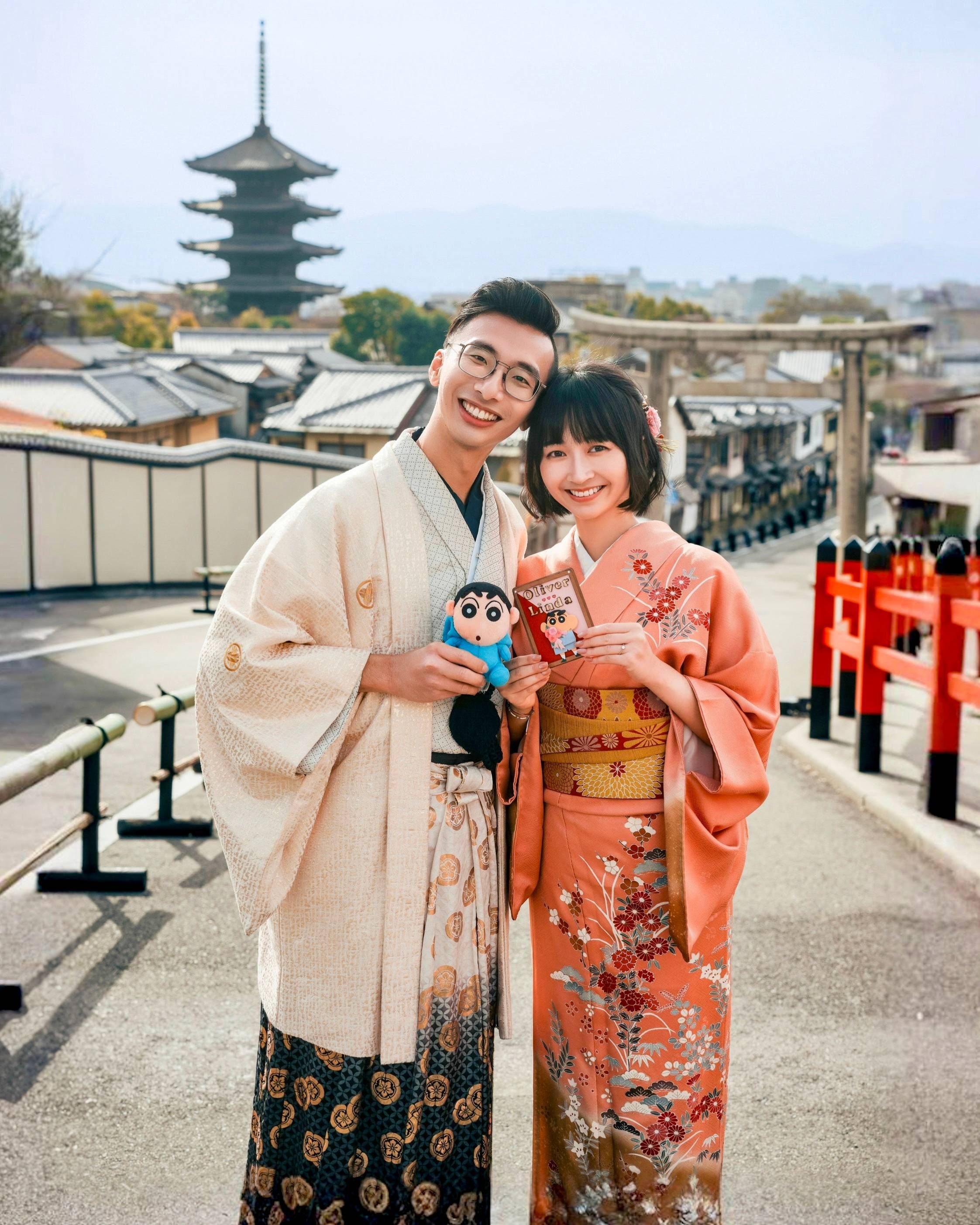 Oliver 與 Linda 的婚紗合照